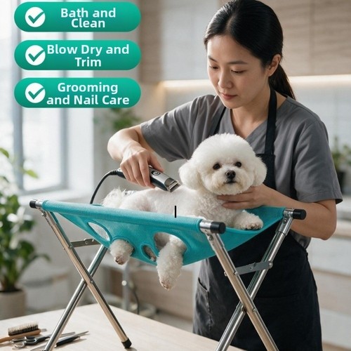 Foldable pet sling table - sling,