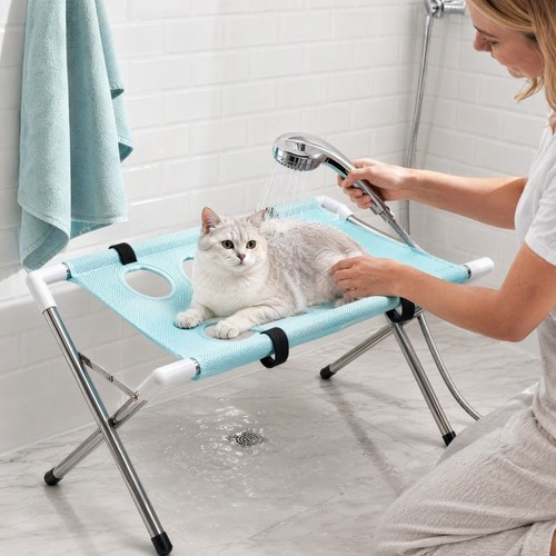 Pet grooming table foldable - table,