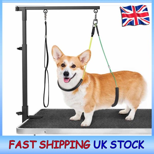 Pet grooming table arm - table,