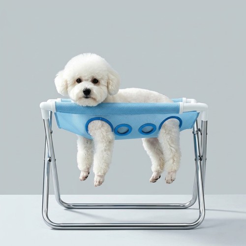 Dog grooming hammock - dog, stand
