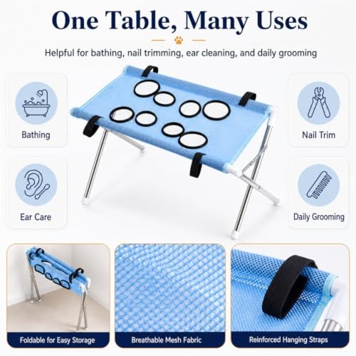 Foldable pet sling table - pet,