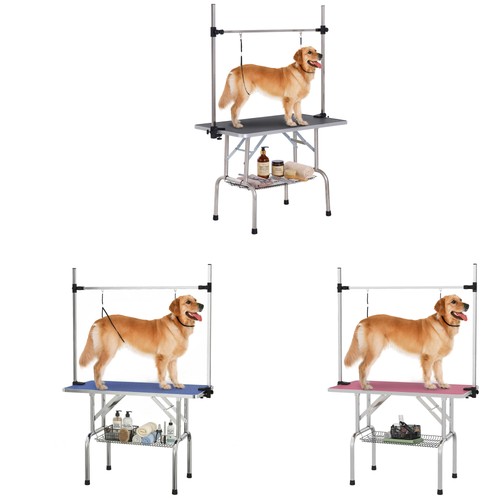 Pawhut metal adjustable dog - metal,