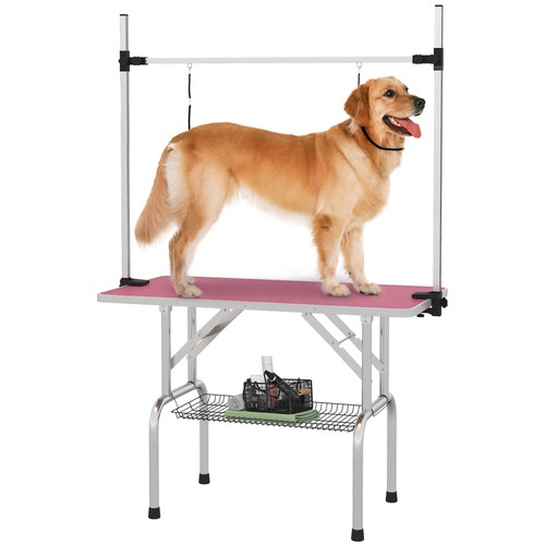 Pawhut metal adjustable dog - pawhut,