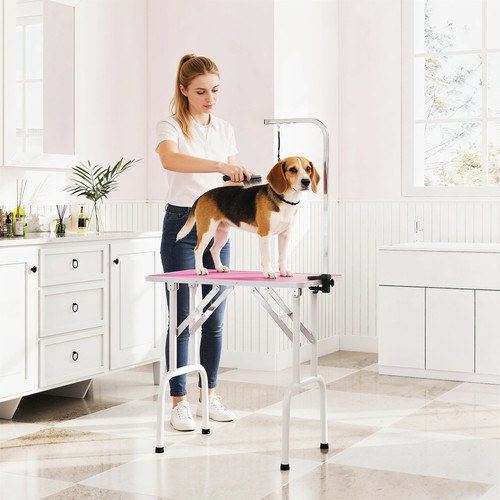 Dog grooming table foldable - dog,