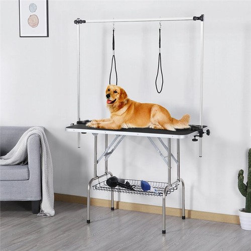 Foldable dog grooming table - foldable,