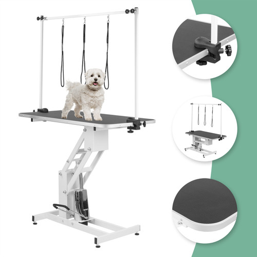 Hydraulic grooming table - grooming, heavy